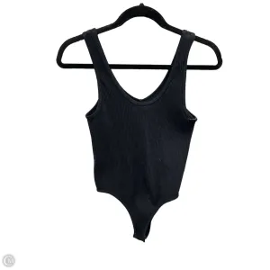 Bodysuit By Clothes Mentor In Black, Size: S seamless bodysuit casual chic bodysuit