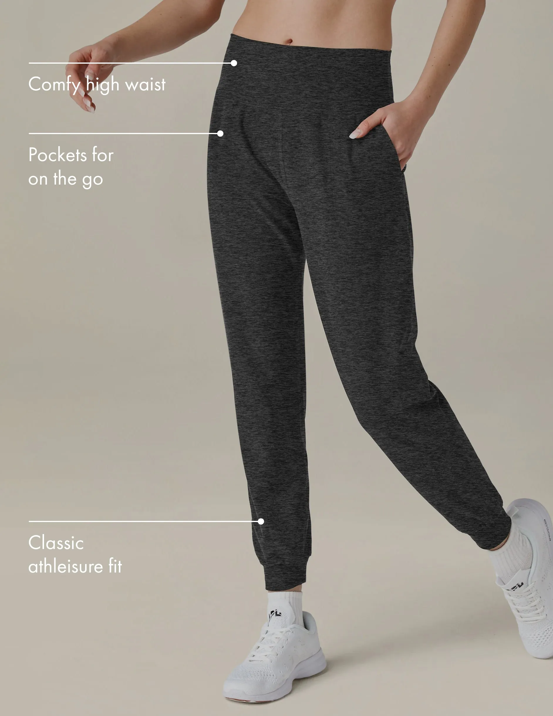 Spacedye Midi Jogger Soft Brushed Lining