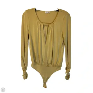 trendy bodysuit bodysuit outfit Bodysuit By Free People In Yellow, Size: Xs