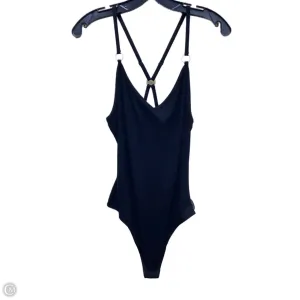 Bodysuit By Clothes Mentor In Black, Size: Xs scoop neck bodysuit