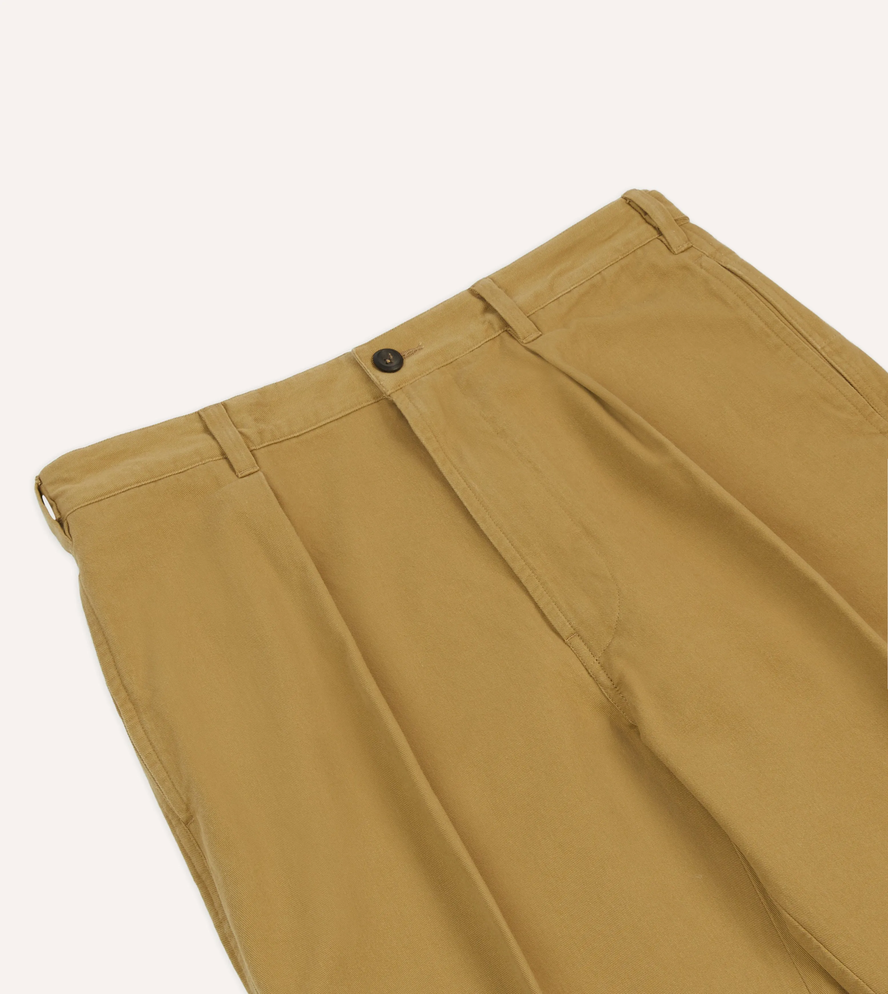 Sand Vintage Wash Cotton Games Trousers Flattering Look Cozy Comfort