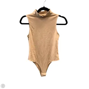 romantic bodysuit versatile bodysuit Bodysuit By A New Day In Tan, Size: S