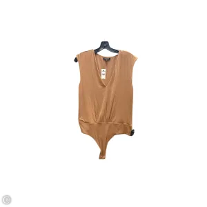 date night bodysuit Bodysuit By Express In Brown, Size: L