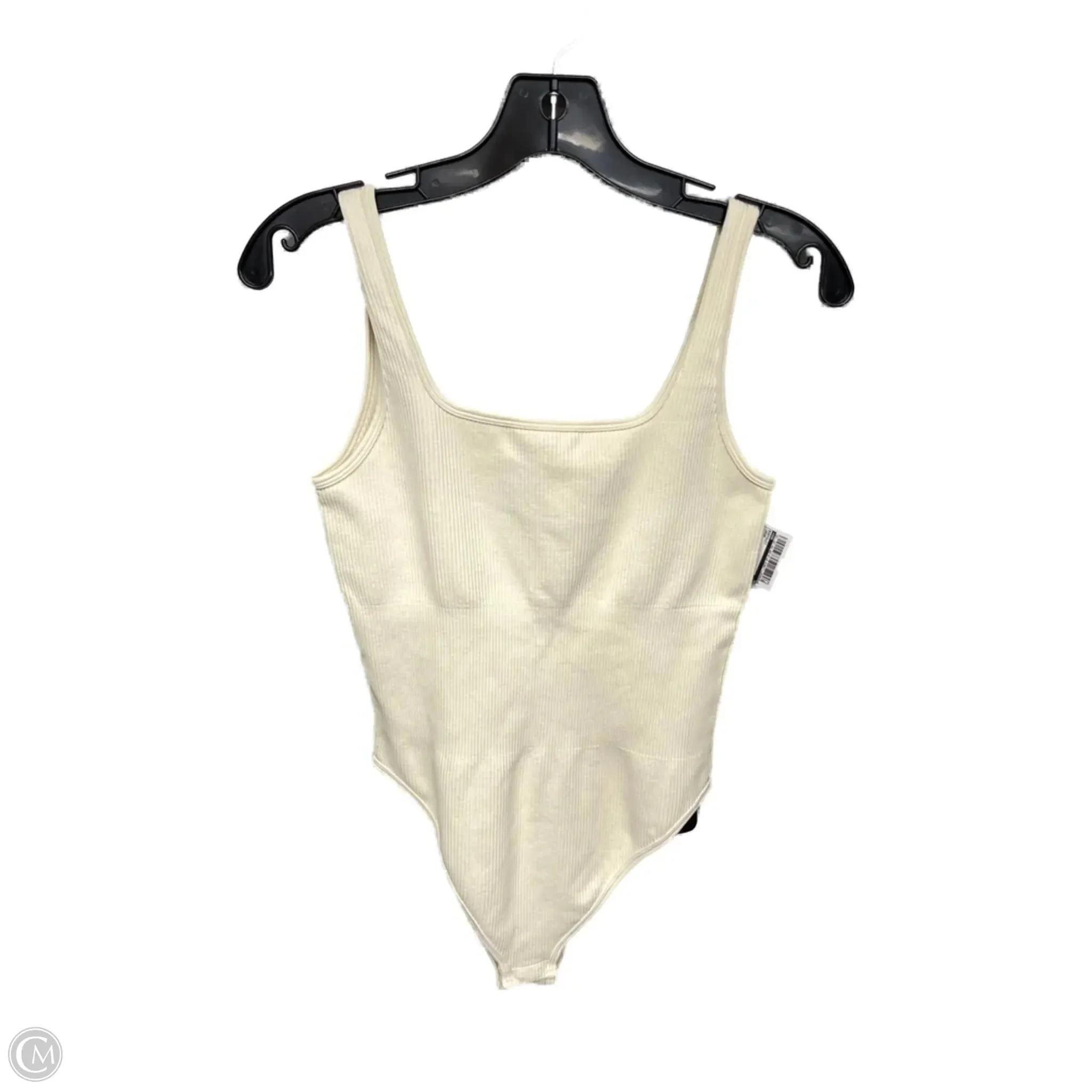 Bodysuit By Oqq In Cream, Size: L at home bodysuit