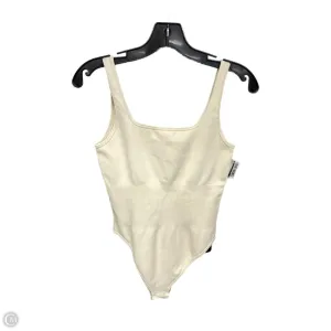 Bodysuit By Oqq In Cream, Size: L at home bodysuit