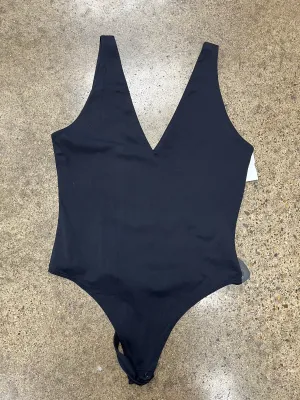Bodysuit By Babaton In Black, Size:L edgy bodysuit streetwear bodysuit