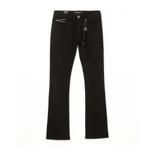 Daily Attire LENNY BOOTCUT JEANS IN TRIPLE BLACK
