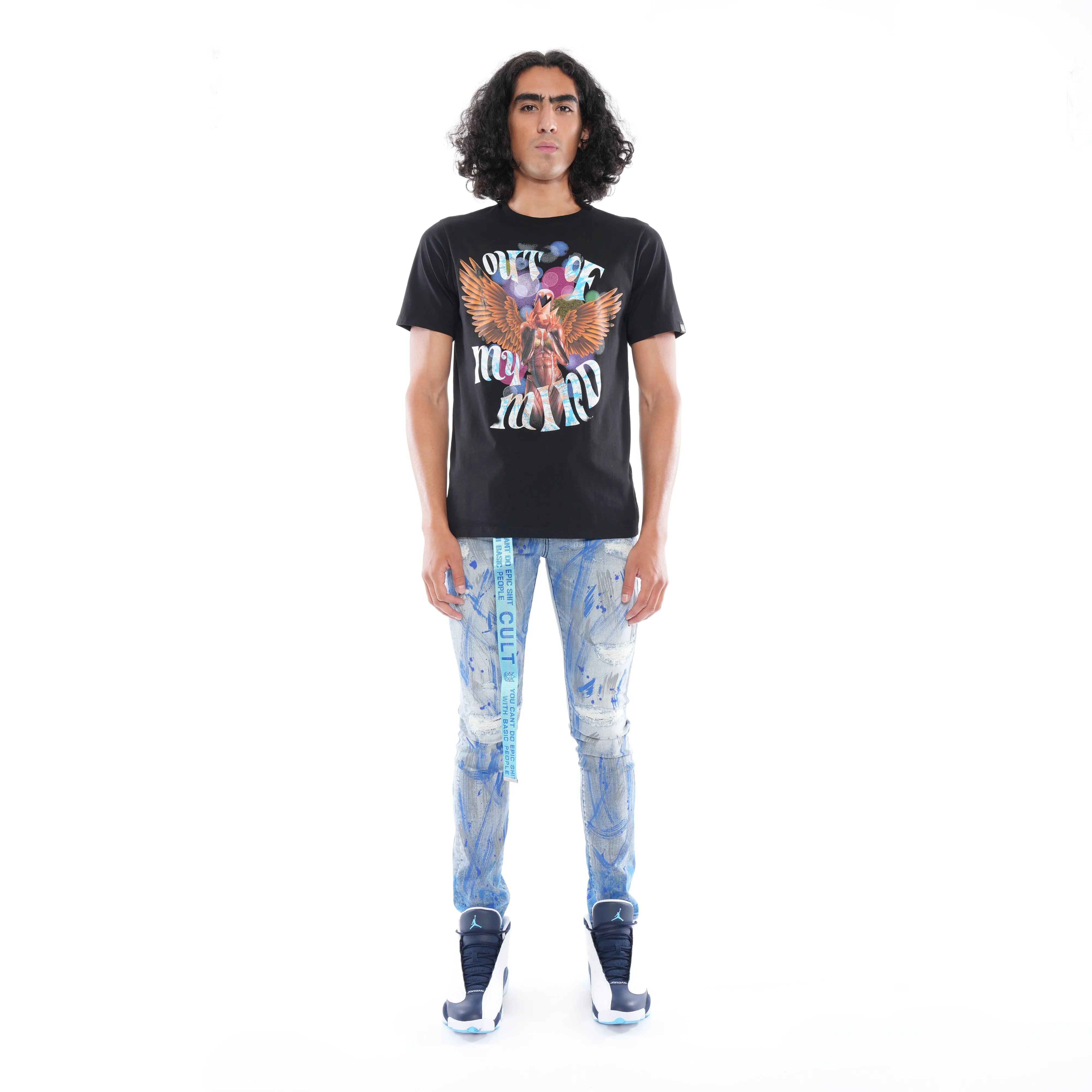 Wrinkle Free Fabric Treatment Affordable Durable PUNK SUPER SKINNY BELTED STRETCH IN SCRATCH