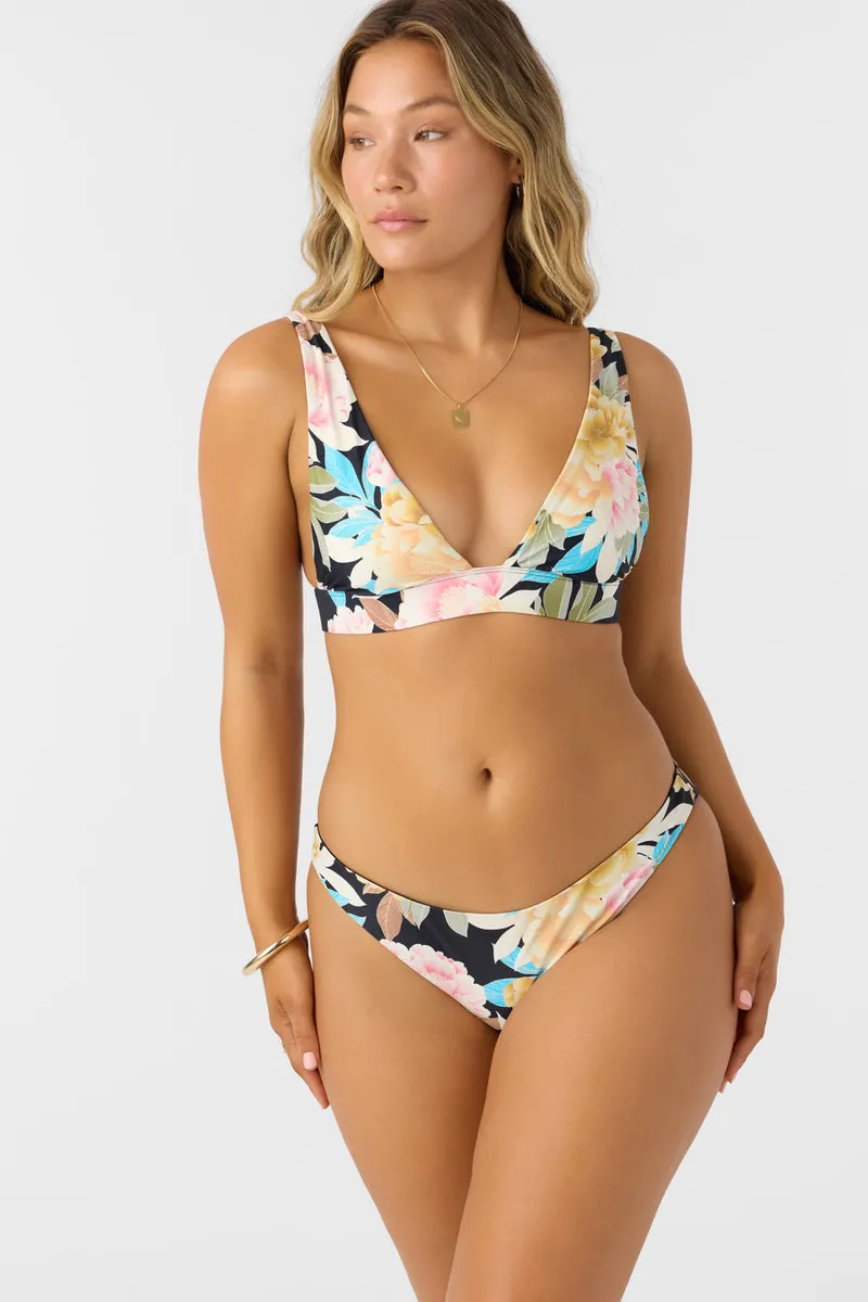 O'Neill Mikah Floral Cancun Top-Black Holiday Ready