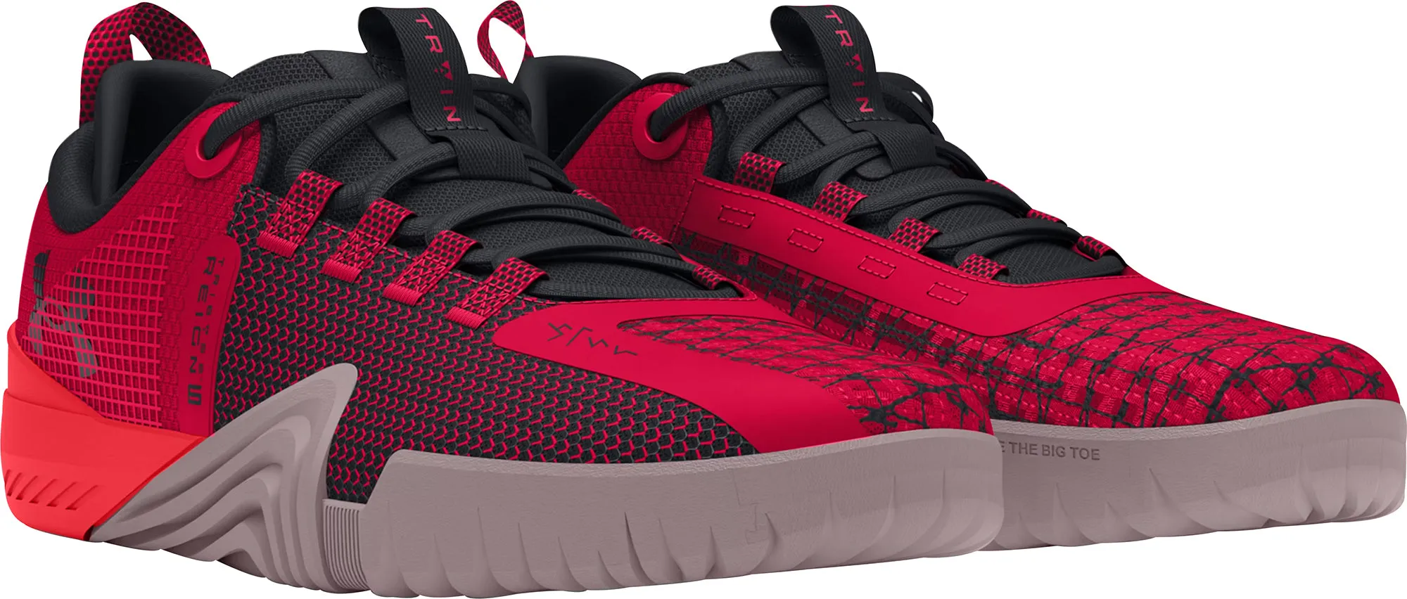 Under Armour Reign 6 Mens Training Shoes - Red Dynamic silhouette