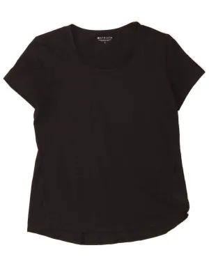 Cozy and Light ATHLETA Womens T-Shirt BEST SELL UK 10 Small Black Polyester