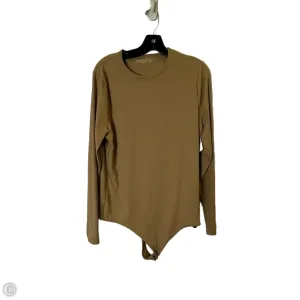wardrobe essential bodysuit Bodysuit By Abercrombie And Fitch In Cream, Size: Xl
