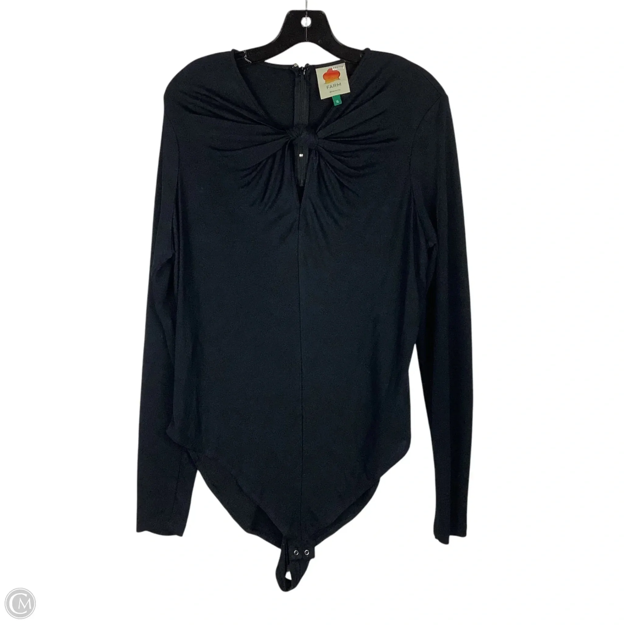 Bodysuit By Farm Rio In Black, Size: Xl fashion blogger bodysuit