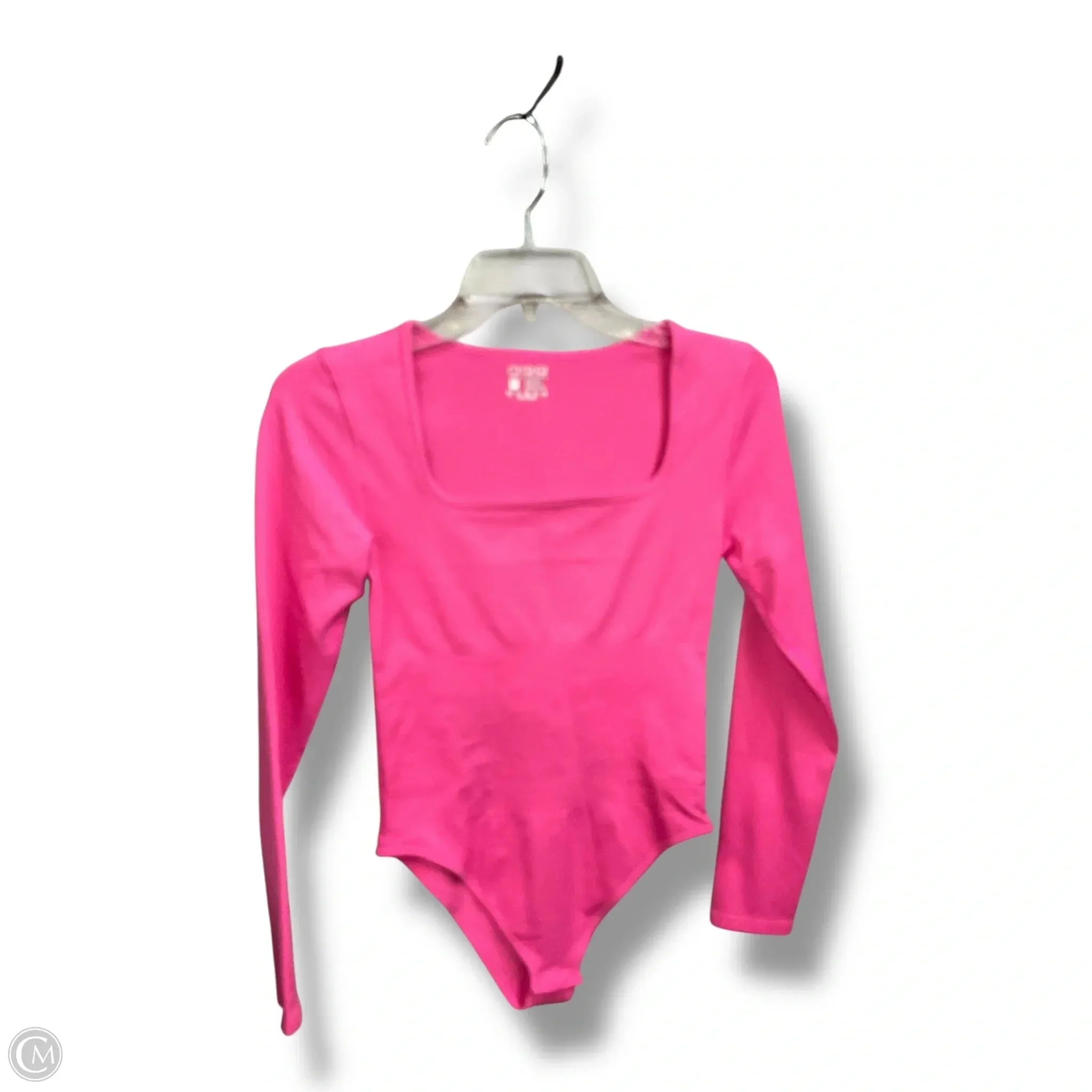 Bodysuit By Oqq In Pink, Size: M thermal bodysuit versatile bodysuit