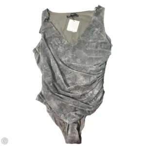 professional bodysuit Bodysuit By Zara In Grey, Size: Xl