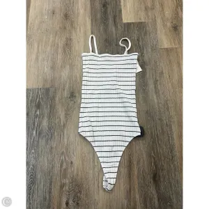 plus size bodysuit cutout bodysuit Bodysuit By Brandy Melville In Striped Pattern, Size: S