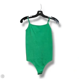 beige bodysuit Bodysuit By Express In Green, Size: S