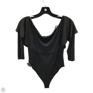 slimming bodysuit sleep bodysuit Bodysuit By Forever 21 In Black, Size: L