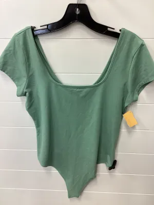 Bodysuit By American Eagle In Green, Size:L comfortable bodysuit