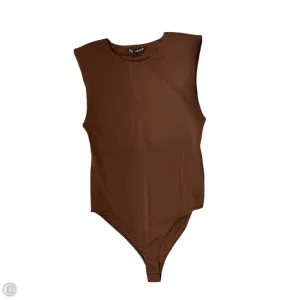 Bodysuit By Zara In Brown, Size: L street style bodysuit