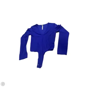 Bodysuit By Free People In Blue, Size: S bodycon bodysuit