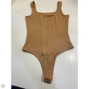 Bodysuit By So In Beige, Size: M nude bodysuit training bodysuit