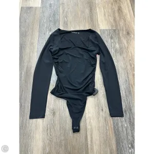 snake print bodysuit bodysuit with leggings Bodysuit By Abercrombie And Fitch In Black, Size: S