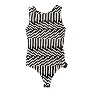 slimming bodysuit curve bodysuit Bodysuit By Express In Black & White, Size:Xxs