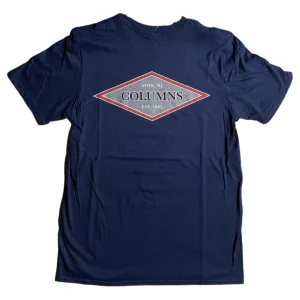 Col-Diamond T-Shirt Navy Smart Fashion