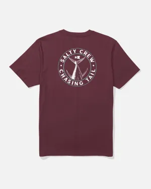 Collared formality Cozy Look Wear Tailgate Tee - Burgundy