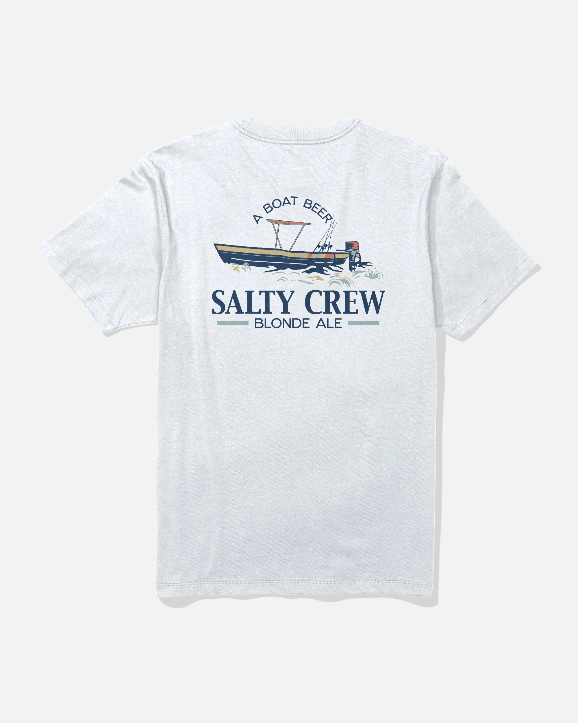 Salty Brew Tee - White ComfortFirst Slim fit clothing
