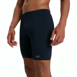 Speedo ECO Endurance Plus Mens Swim Jammer Shorts - Navy Anti Slip Waist Gripper Neutral-Tones