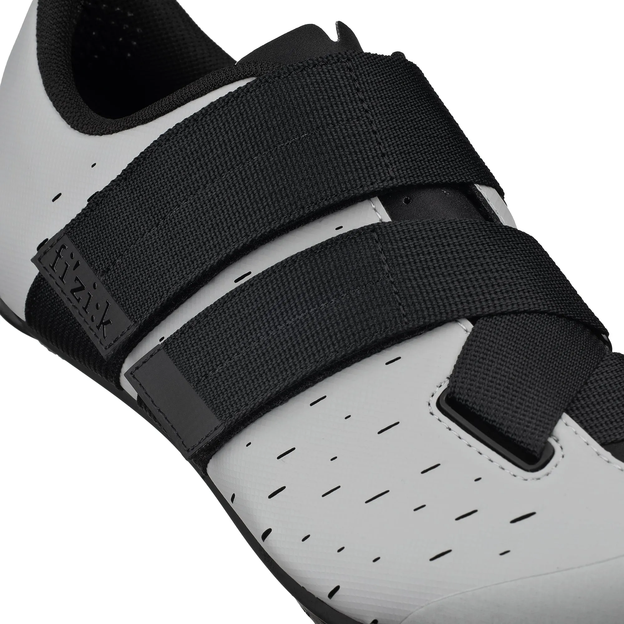 Fizik X4 Terra Powerstrap Mens Road Cycling Shoes - Grey Natural Grip