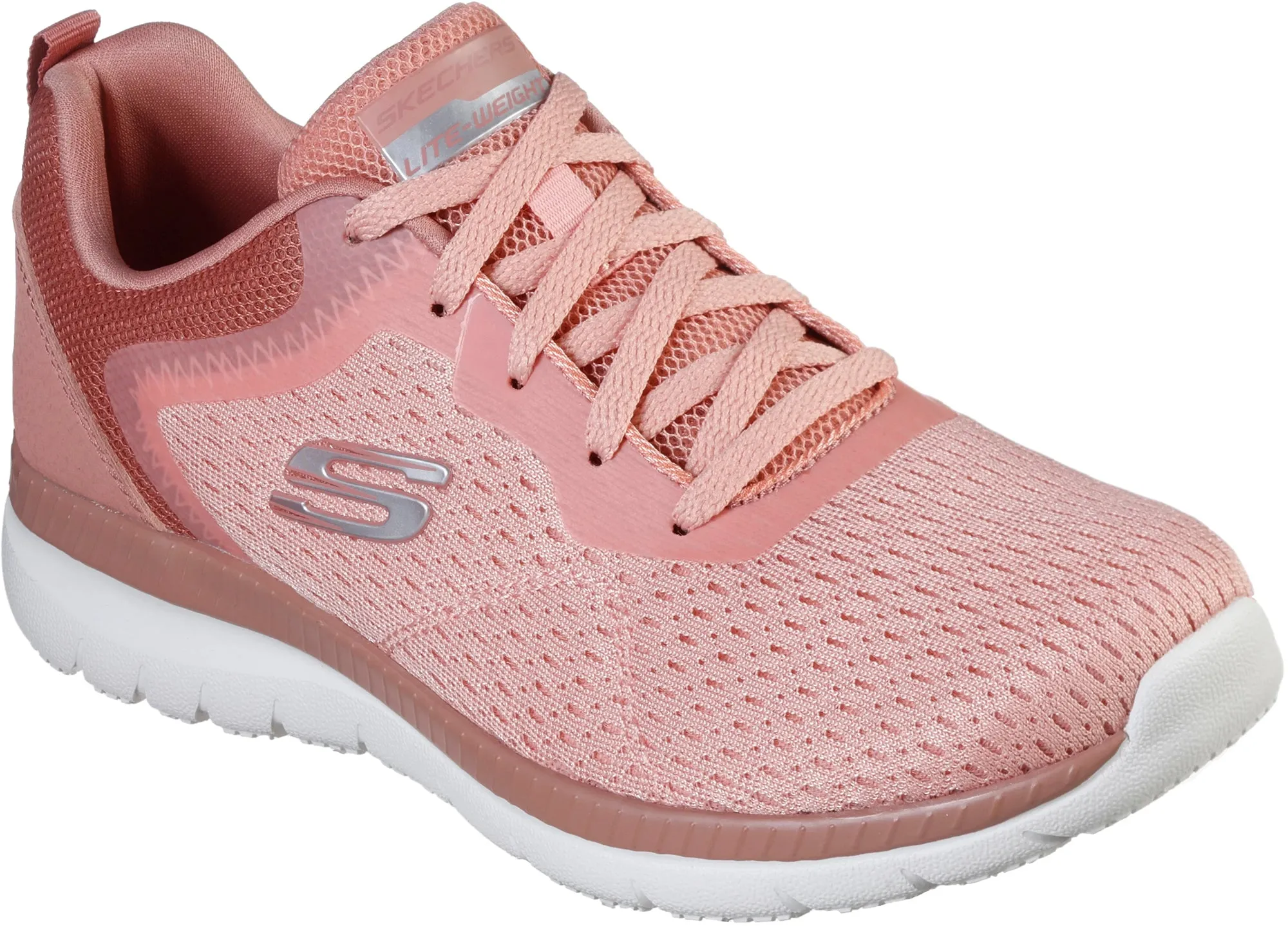 Road Fit Airflow Channeling Skechers Bountiful Womens Training Shoes - Pink