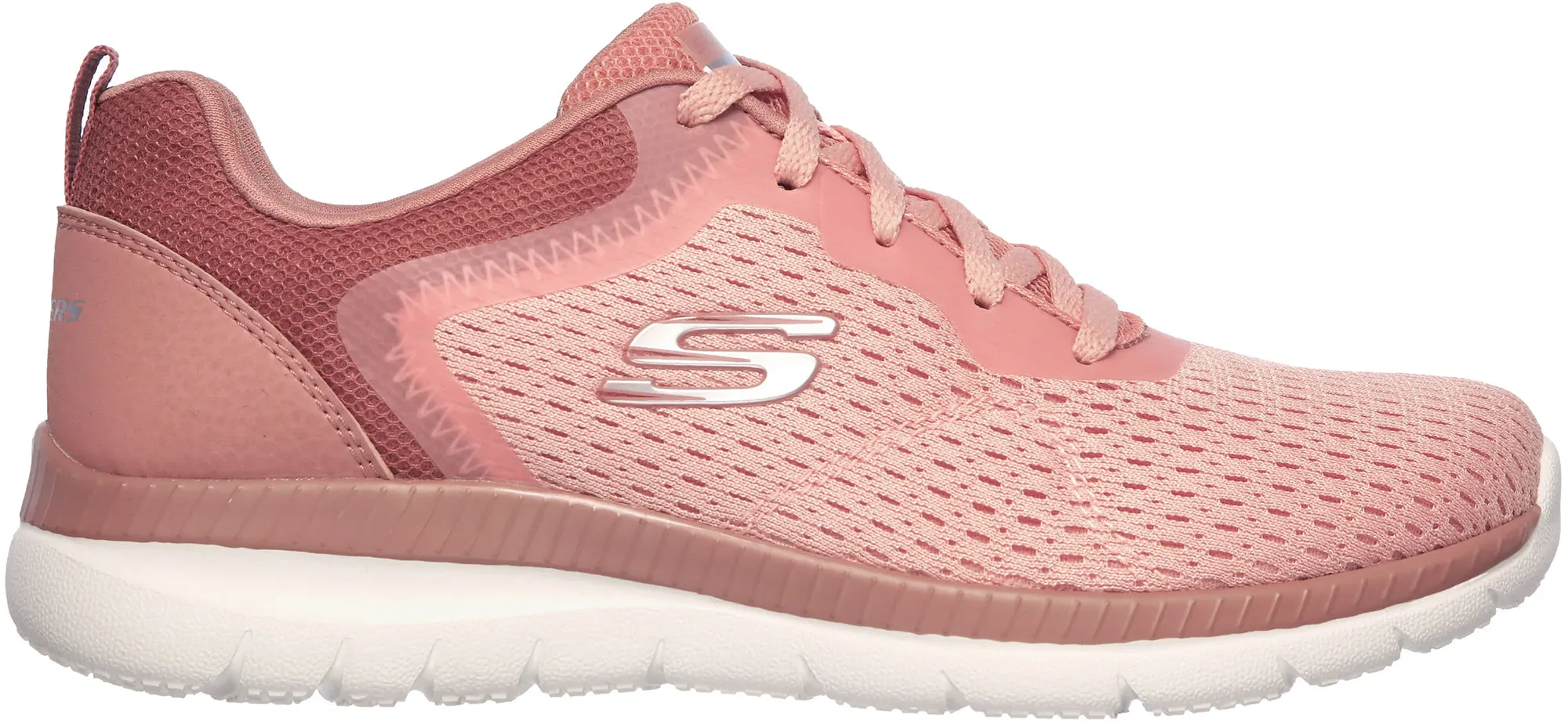 Cycling Comfort Skechers Bountiful Womens Training Shoes - Pink