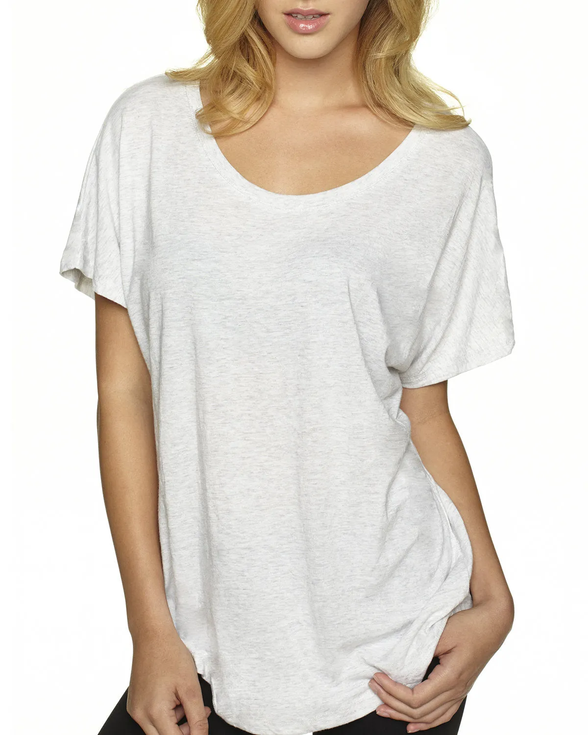 Ribbed collar Classic timelessness Next Level 6760 Ladies' Triblend Dolman