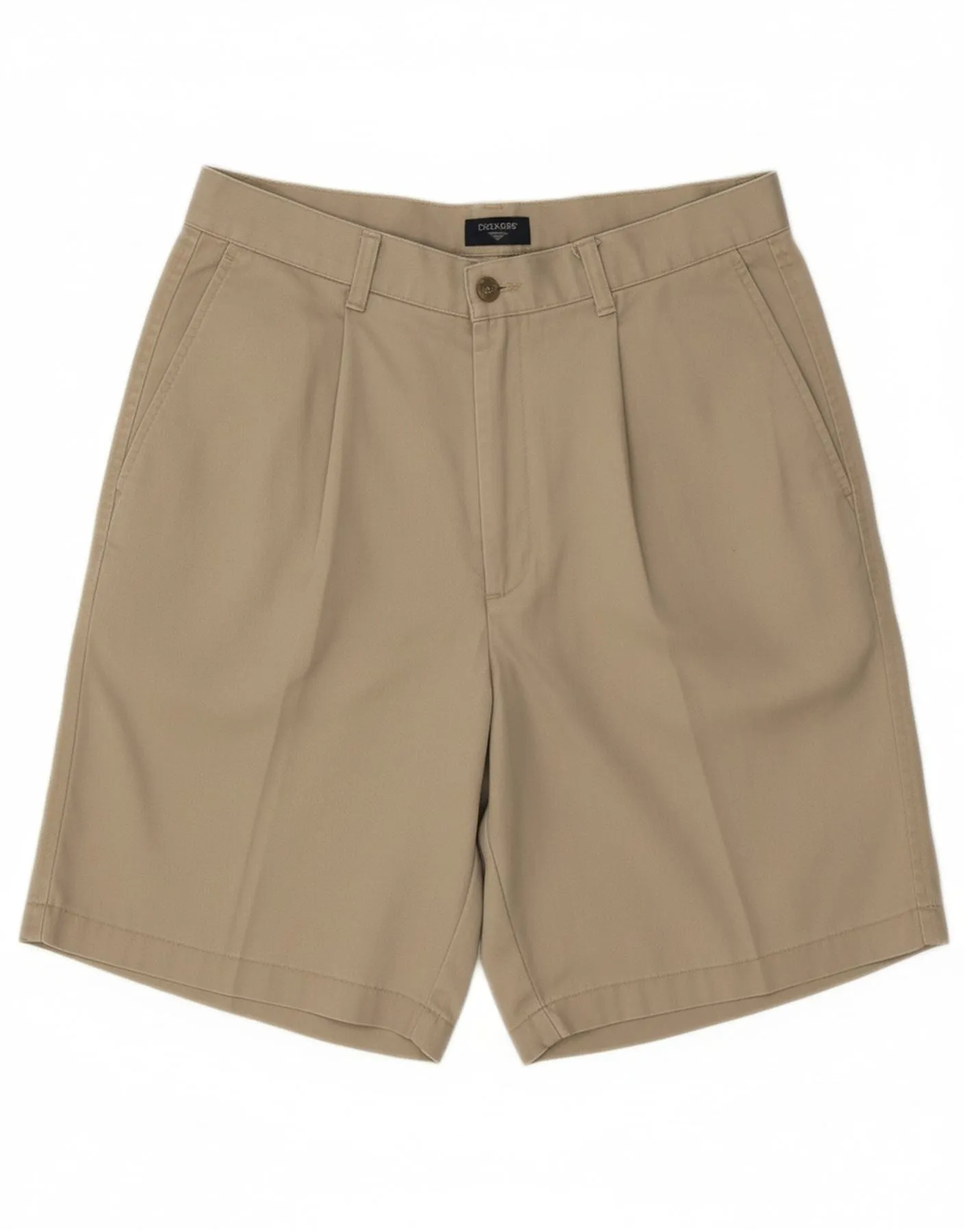 DOCKERS Mens Pegged Chino Shorts W34 Large Beige Cotton All Season Wear home renovation