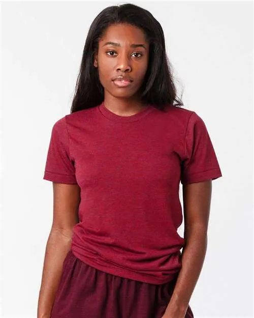 OdorResistant Los Angeles Apparel TR01 USA-Made Triblend T-Shirt