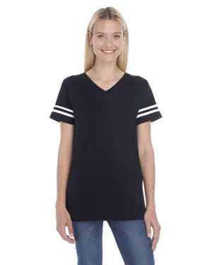 Airflow Ventilation System Casual Layering Wear LAT 3537 Ladies' Football T-Shirt