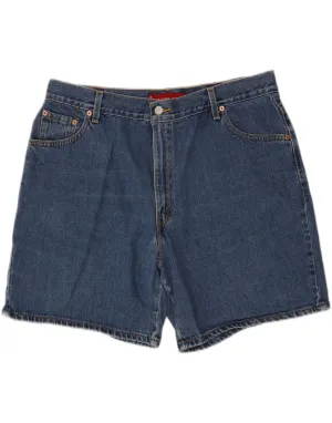 Workwear Essential LEVI'S Womens Classic Fit Denim Shorts US 18 2XL W36  Blue Cotton