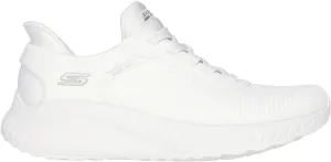 Skechers BOBS Sport Squad Chaos Womens Training Shoes - White Ergonomic Last Shape Heel lock
