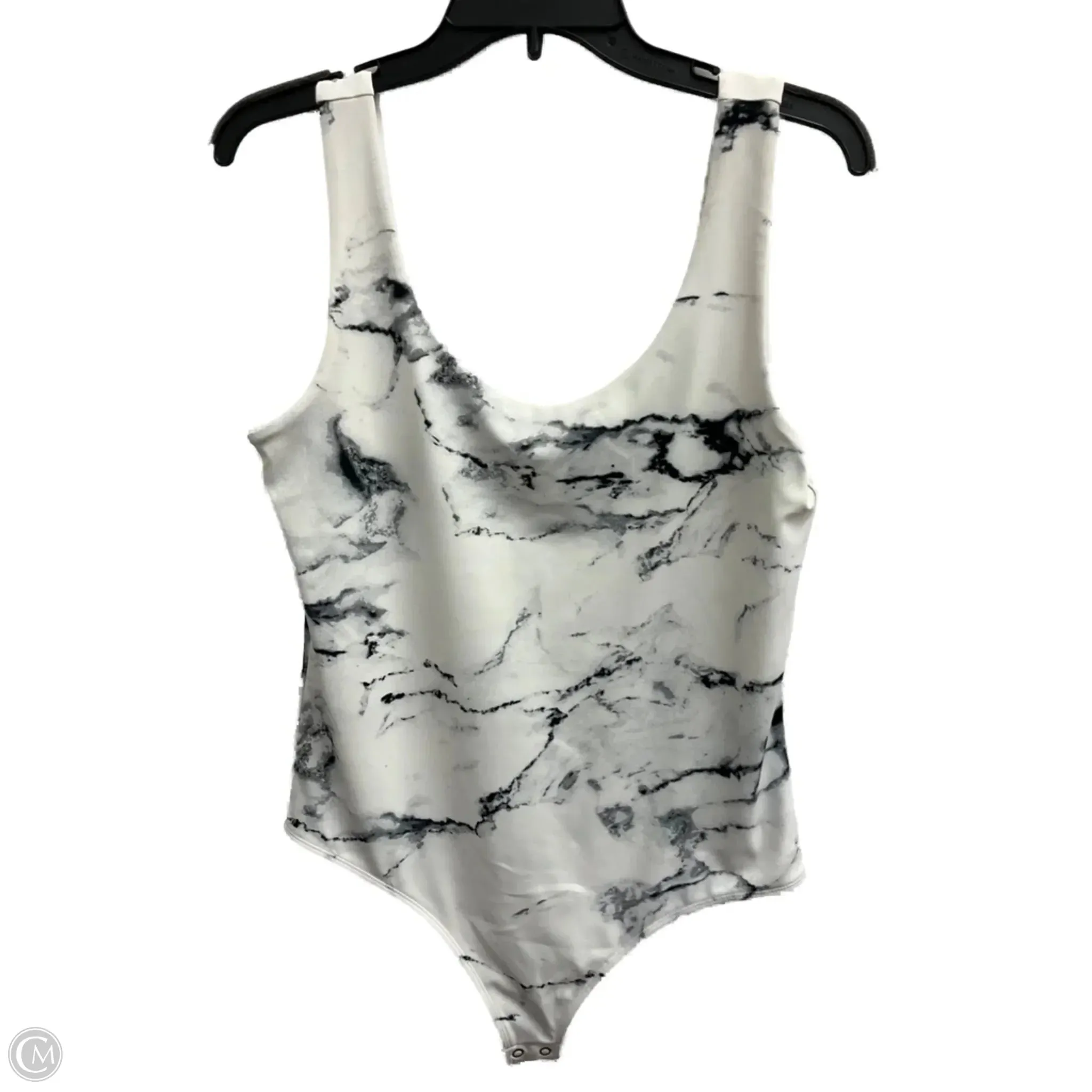 eco friendly bodysuit lingerie bodysuit Bodysuit By Express In Black & White, Size: L
