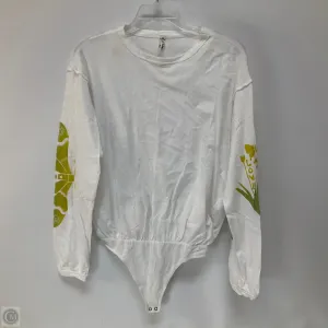 Bodysuit By Free People In White, Size: Xs strapless bodysuit