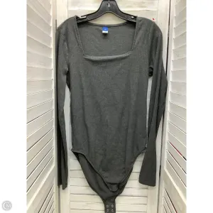 affordable bodysuit zipper bodysuit Bodysuit By Old Navy In Grey, Size: L