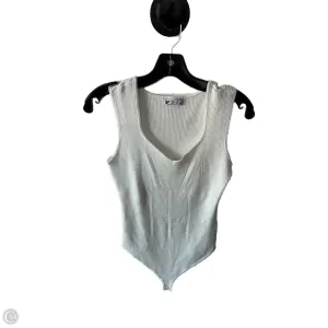 classic bodysuit sport bodysuit Bodysuit By So In White, Size: Xl