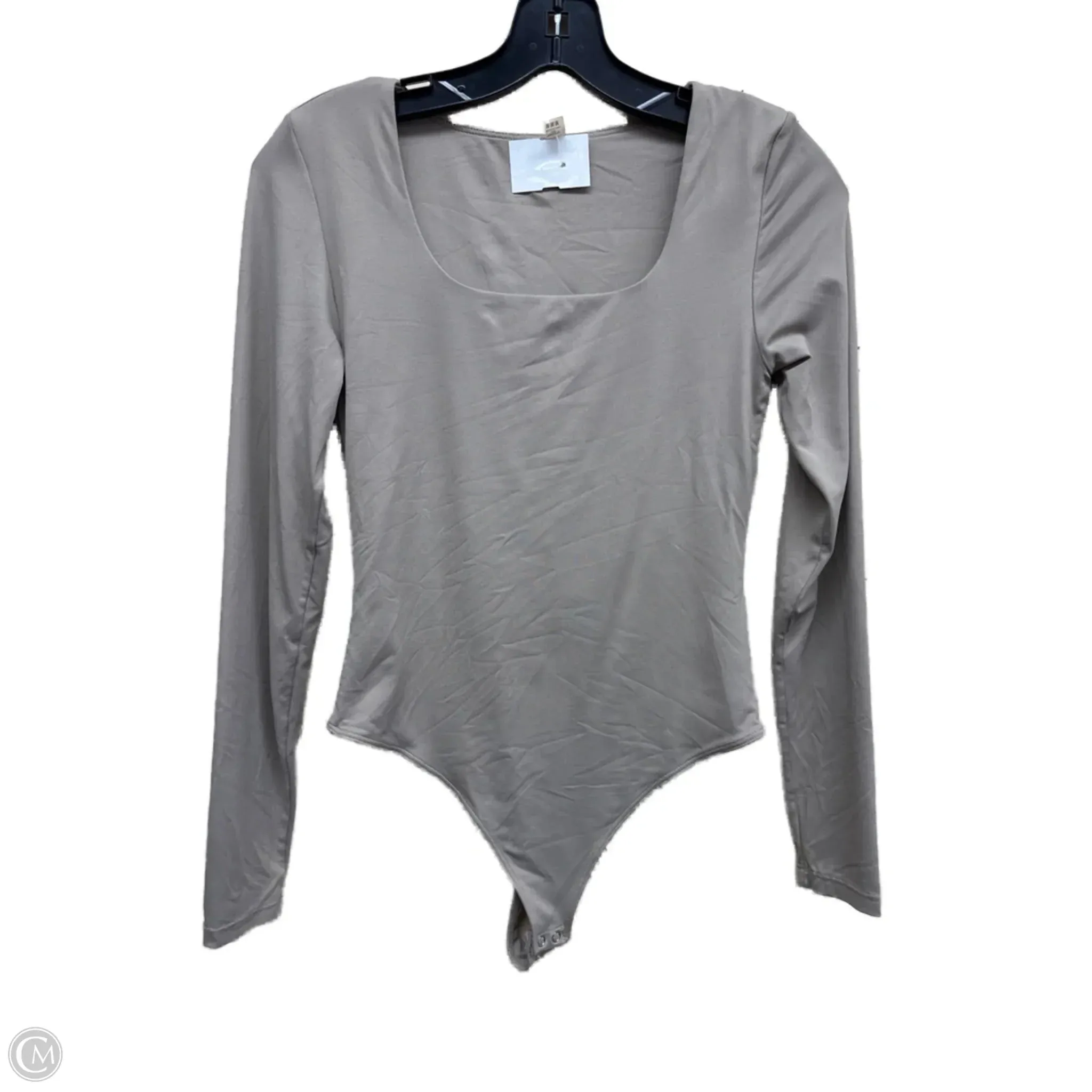 Bodysuit By Clothes Mentor In Tan, Size: M sexy bodysuit bodysuit with trousers