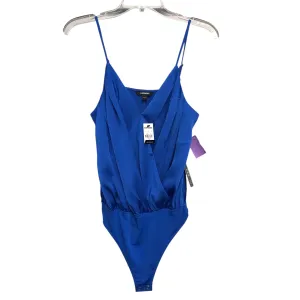 affordable bodysuit cotton bodysuit Bodysuit By Express In Blue, Size:S