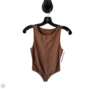 casual chic bodysuit Bodysuit By Aerie In Tan, Size: S