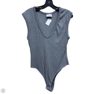 spandex bodysuit Bodysuit By Universal Thread In Grey, Size: M