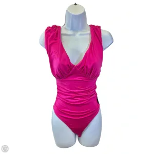 curve bodysuit sustainable bodysuit Bodysuit By Express In Purple, Size: Xs